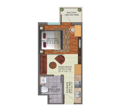 1BHK | Hotel Apartment