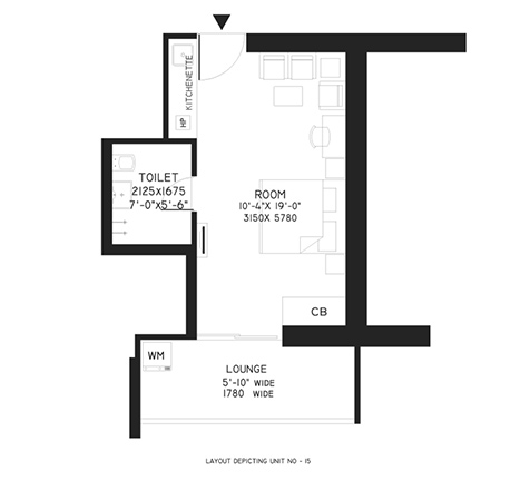 Level - 17th to 20th Lower and 35th floor units