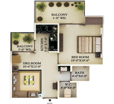 1 BHK