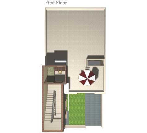 Caesar + 150 sq.yd. + First Floor